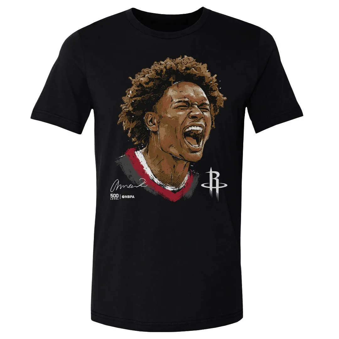 Amen Thompson Houston Rockets Scream WHT sold by 500 Level product image thumbnail 3