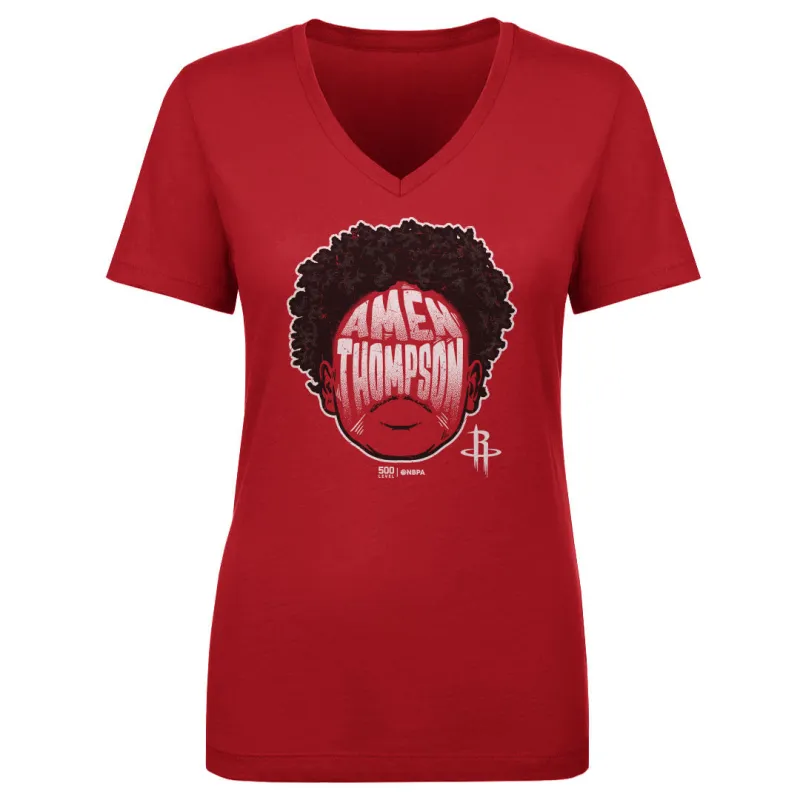 Amen Thompson Houston Rockets Player Silhouette WHT sold by 500 Level