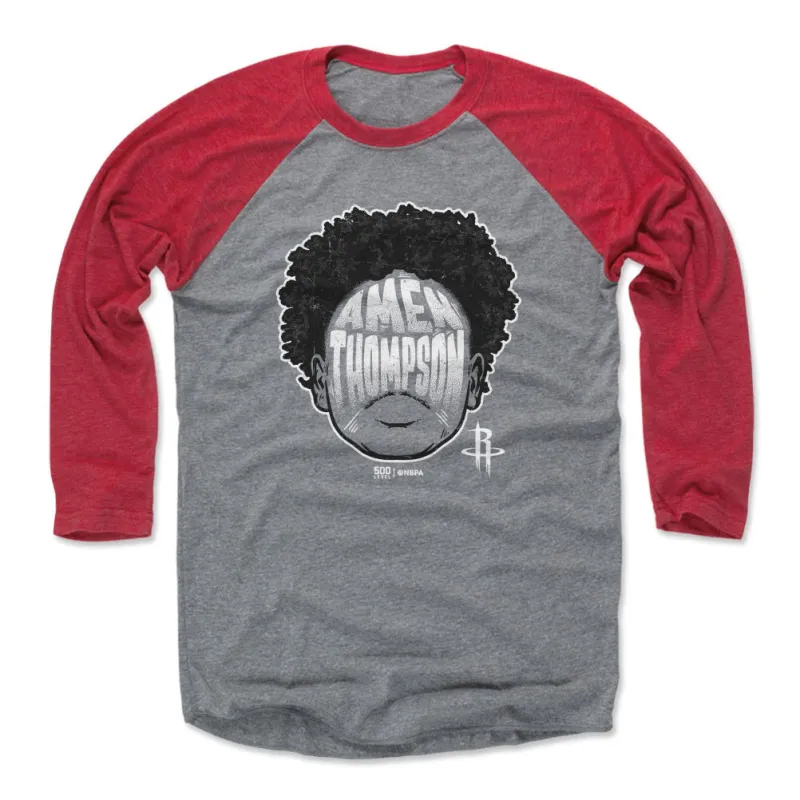 Amen Thompson Houston Rockets Player Silhouette WHT sold by 500 Level