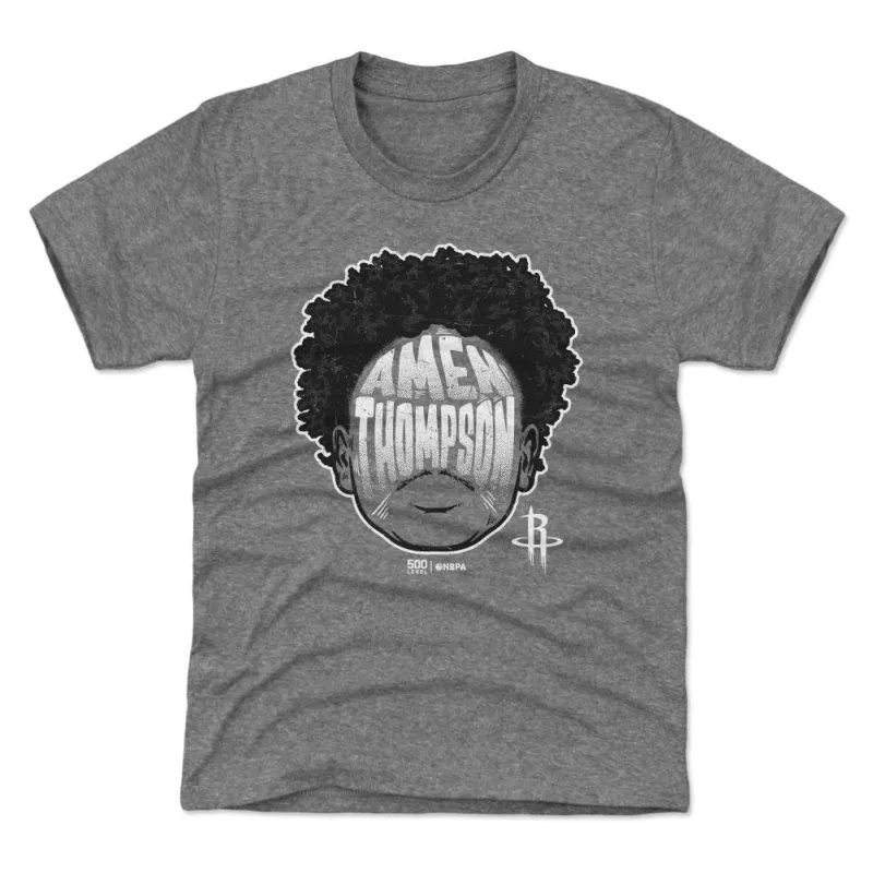 Amen Thompson Houston Rockets Player Silhouette WHT sold by 500 Level