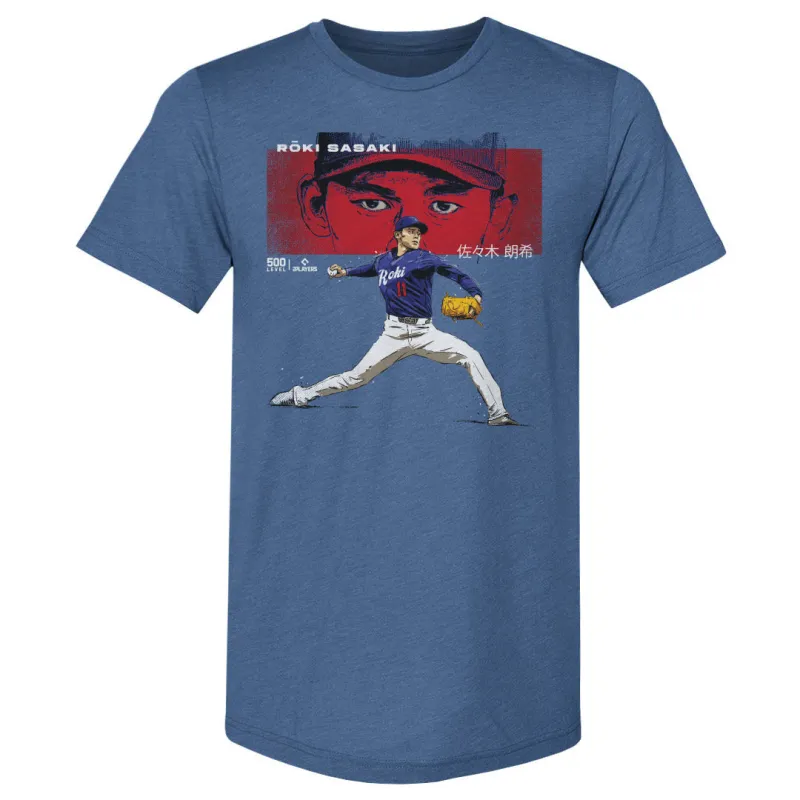 Roki Sasaki Los Angeles D Stare WHT sold by 500 Level