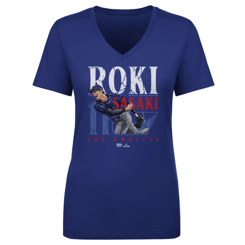 Roki Sasaki Los Angeles D Player Name WHT sold by 500 Level