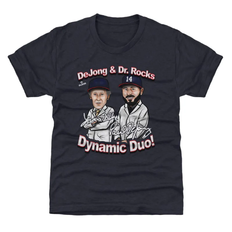 Paul DeJong & Dr. Rocks Washington Cartoon WHT made by 500 Level