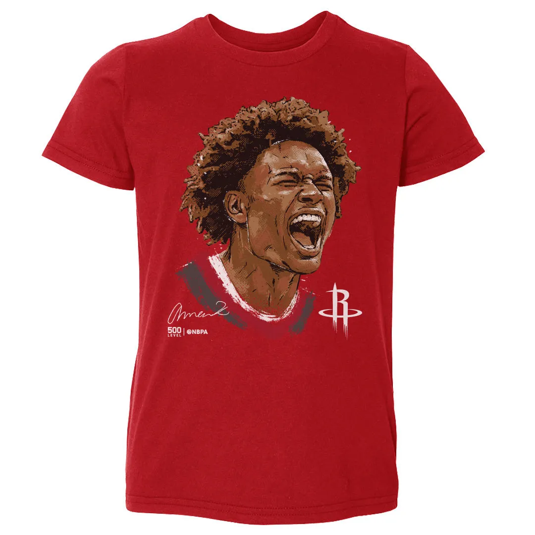 Amen Thompson Houston Rockets Scream WHT sold by 500 Level product image thumbnail 3