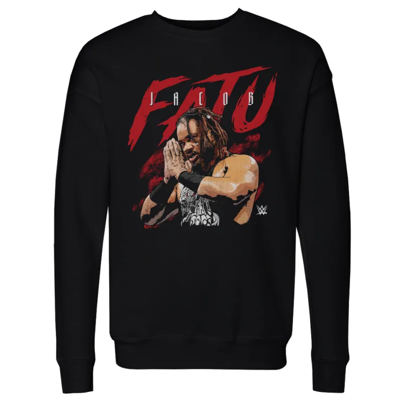 Jacob Fatu Name Grunge WHT sold by 500 Level