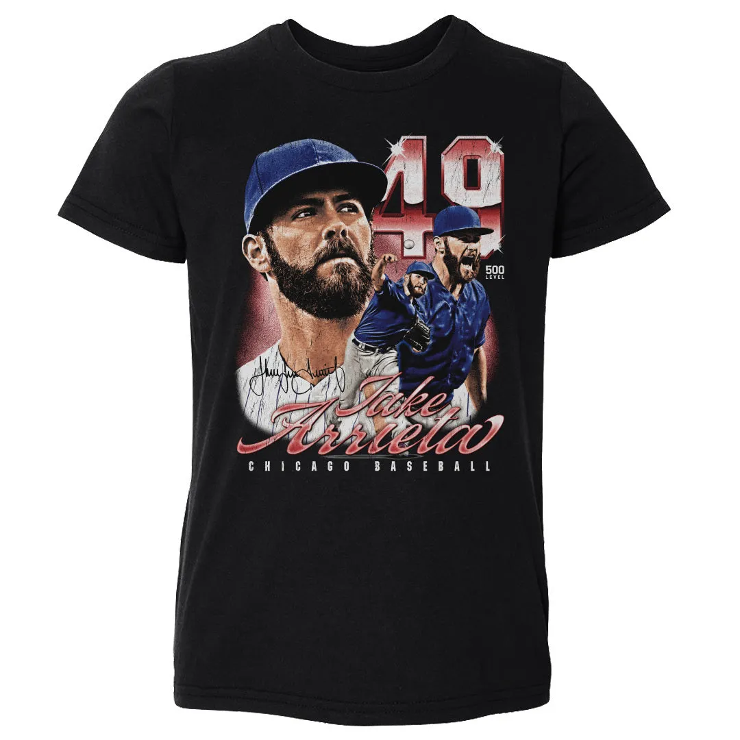 Jake Arrieta Chicago C Vintage WHT sold by 500 Level