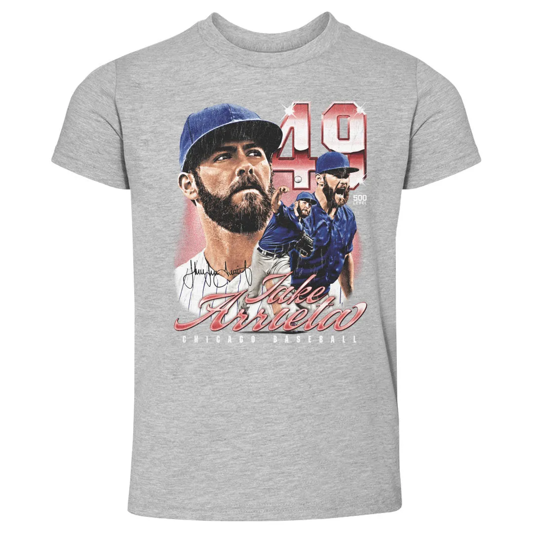 Jake Arrieta Chicago C Vintage WHT sold by 500 Level product image thumbnail 2