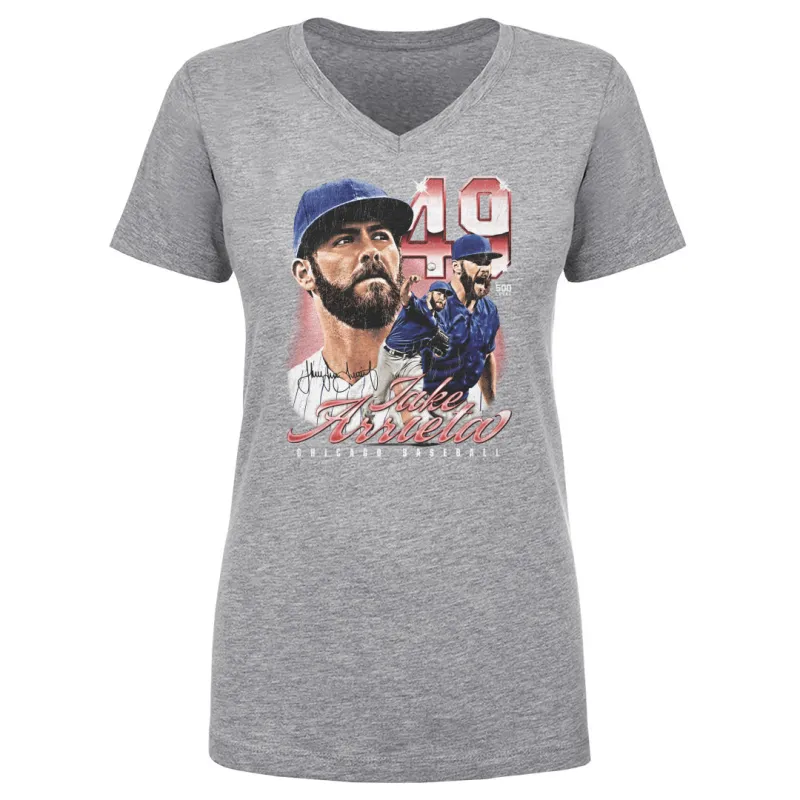 Jake Arrieta Chicago C Vintage WHT sold by 500 Level