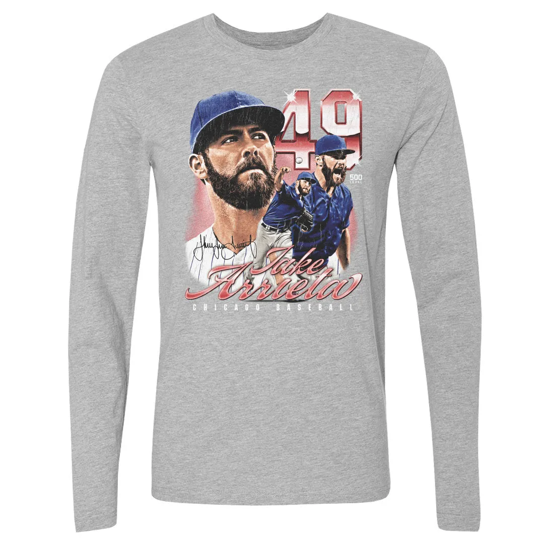 Jake Arrieta Chicago C Vintage WHT sold by 500 Level product image thumbnail 2