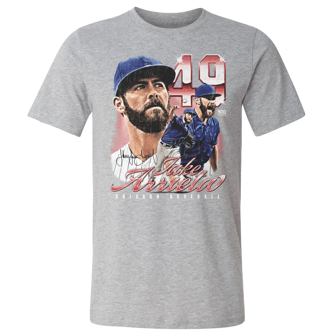 Jake Arrieta Chicago C Vintage WHT sold by 500 Level product image thumbnail 3