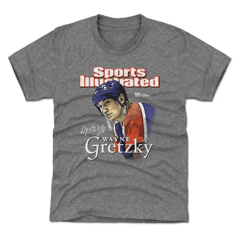 Wayne Gretzky Sports Illustrated & Edmonton Cover WHT sold by 500 Level