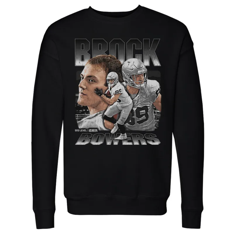 Brock Bowers Las Vegas Vintage WHT sold by 500 Level