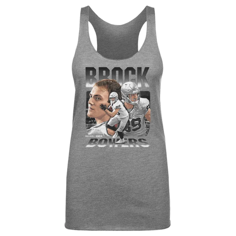 Brock Bowers Las Vegas Vintage WHT sold by 500 Level