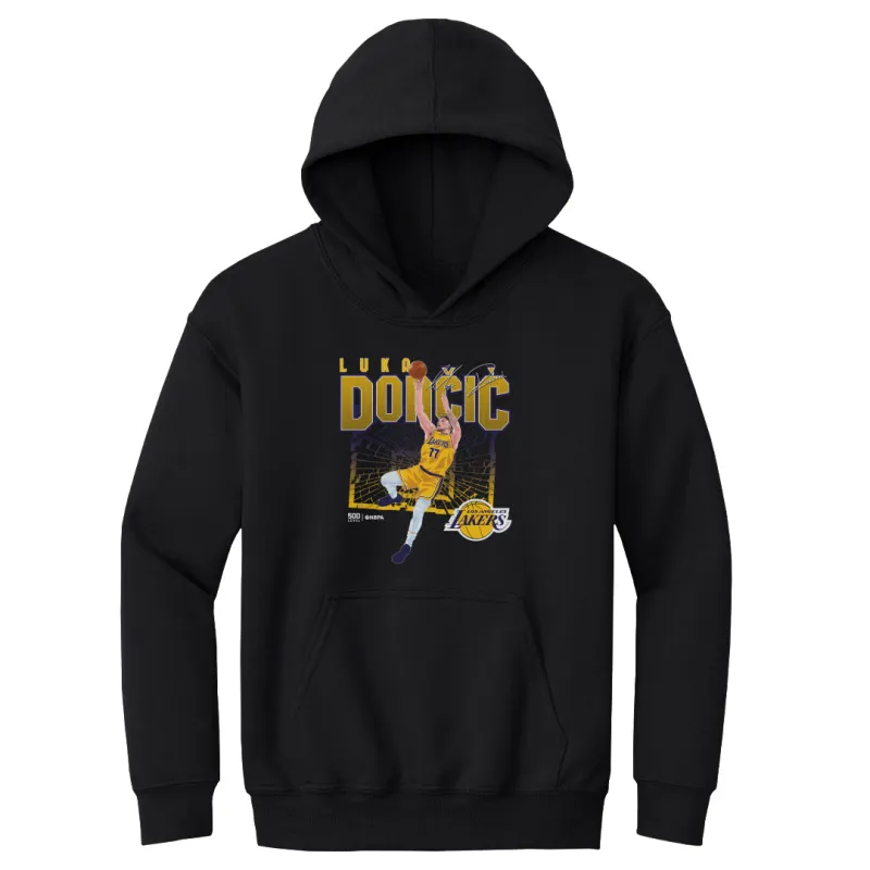 Luka Doncic Los Angeles Lakers Shattered WHT sold by 500 Level