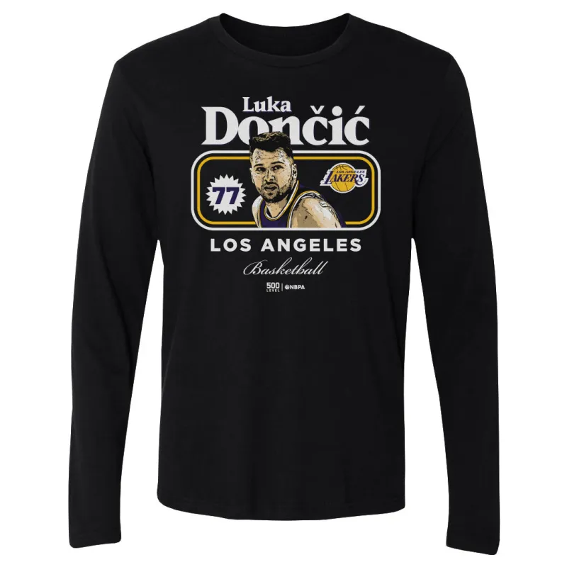 Luka Doncic Los Angeles Lakers Cover WHT sold by 500 Level
