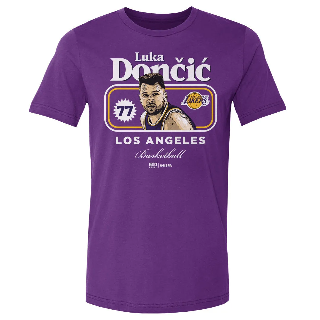 Luka Doncic Los Angeles Lakers Cover WHT sold by 500 Level