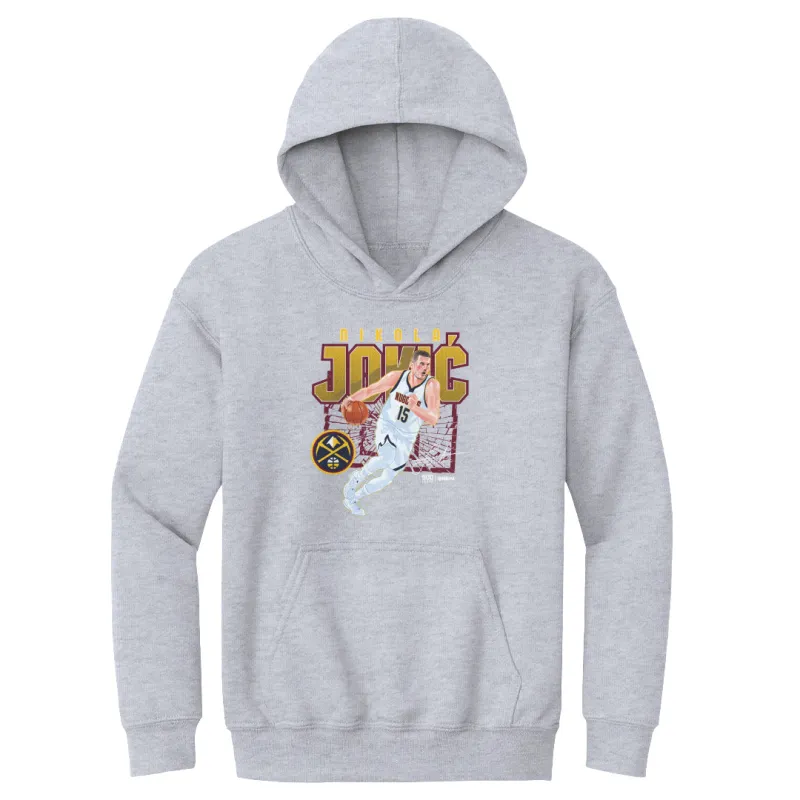 Nikola Jokic Denver Nuggets Shattered WHT sold by 500 Level