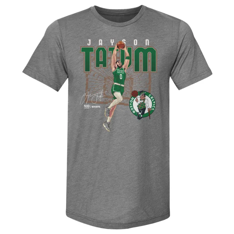 Jayson Tatum Boston Celtics Shattered WHT sold by 500 Level