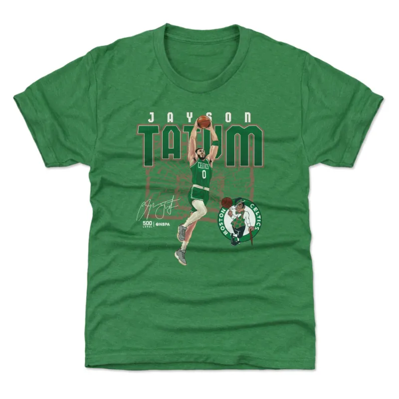 Jayson Tatum Boston Celtics Shattered WHT sold by 500 Level