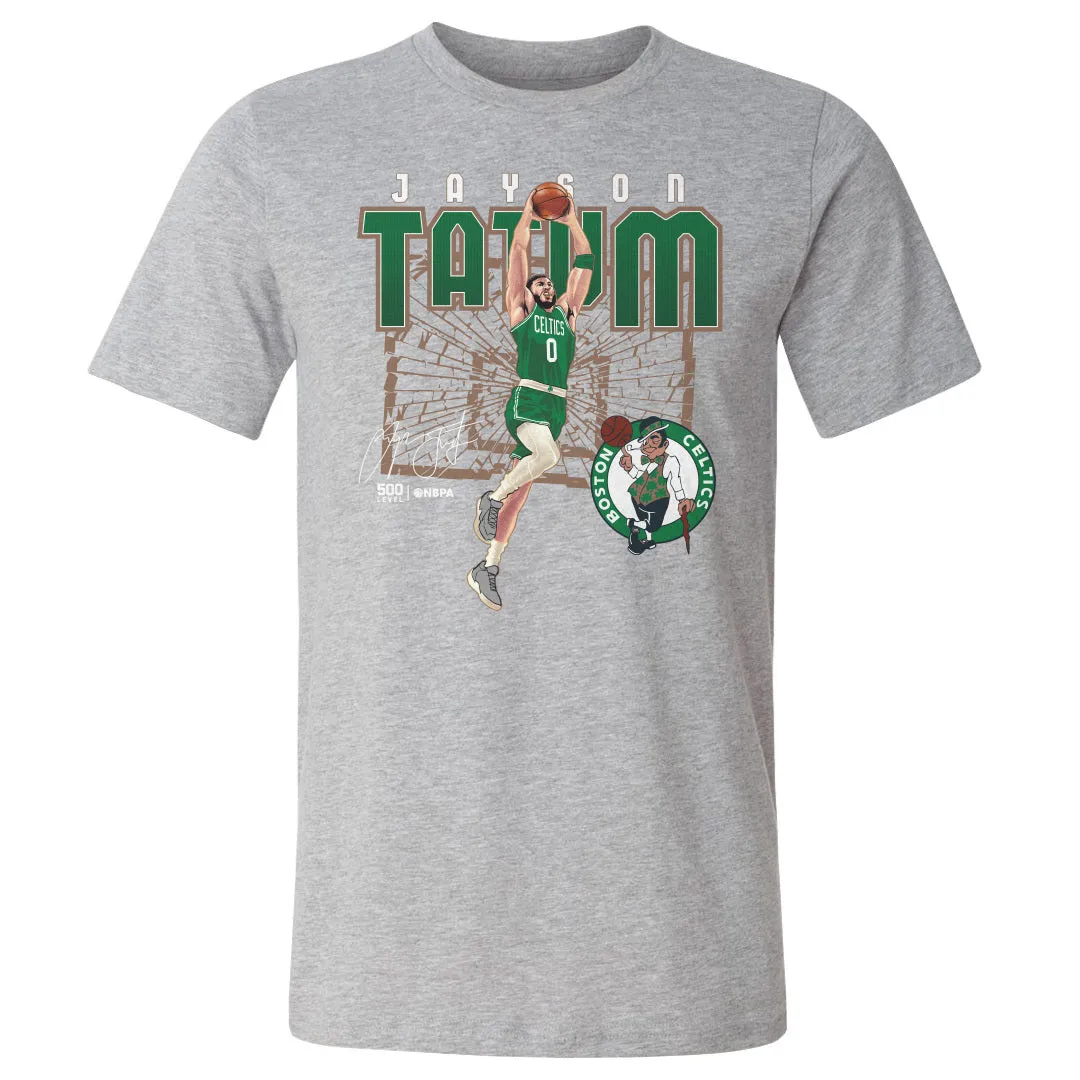 Jayson Tatum Boston Celtics Shattered WHT sold by 500 Level