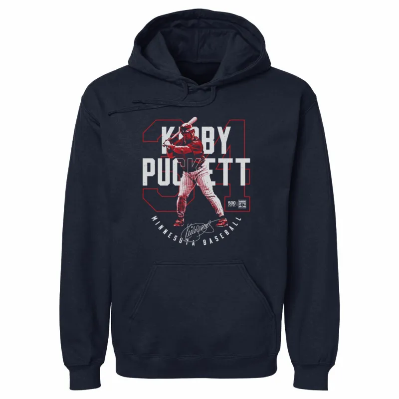 Kirby Puckett Minnesota Outline WHT sold by 500 Level
