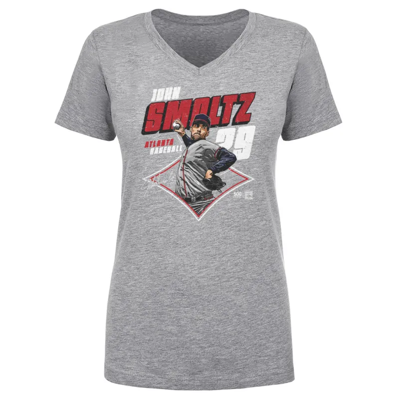 John Smoltz Atlanta Diamond WHT sold by 500 Level