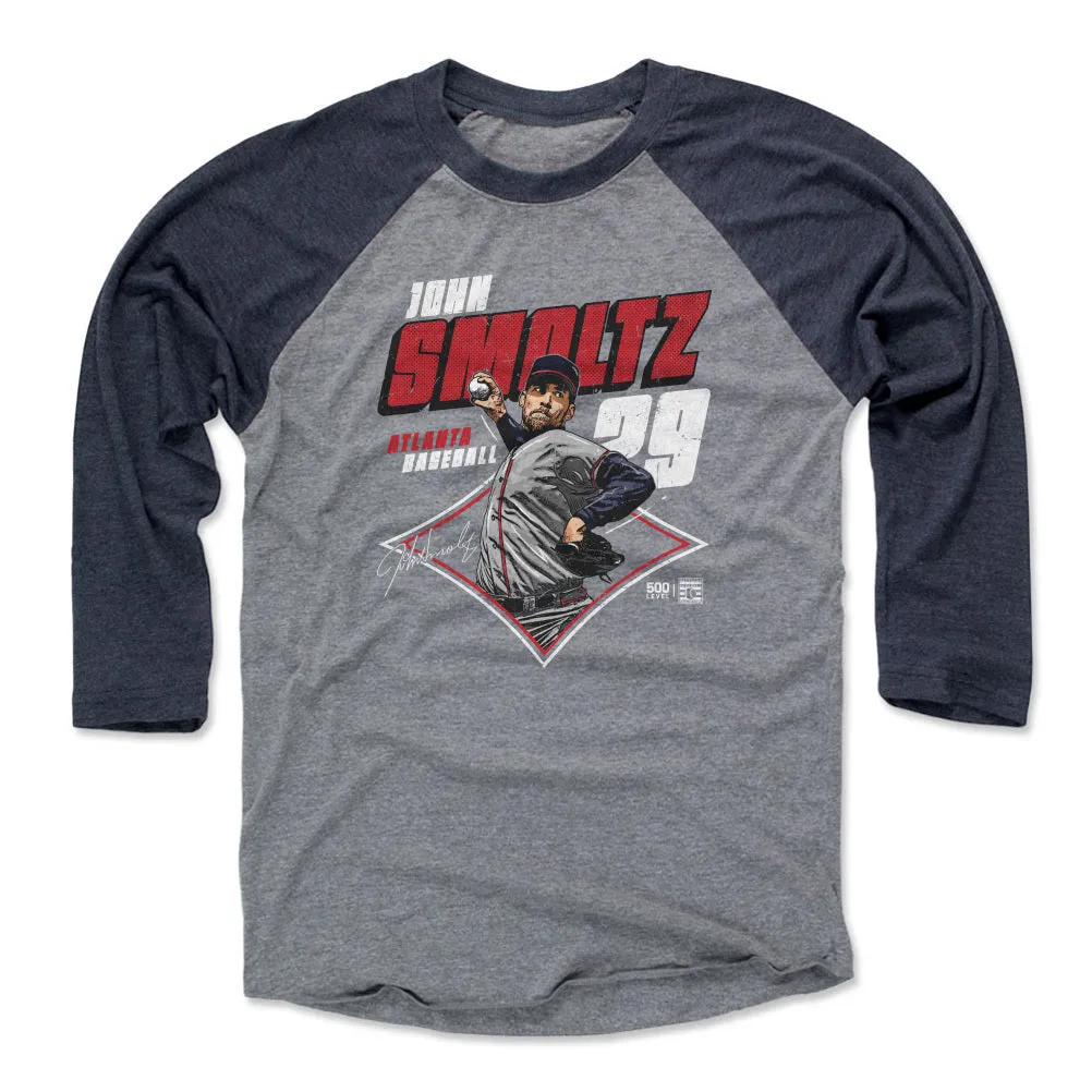 John Smoltz Atlanta Diamond WHT sold by 500 Level