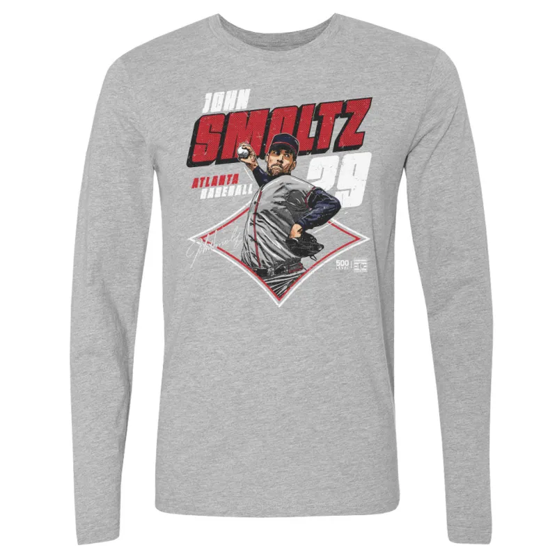 John Smoltz Atlanta Diamond WHT sold by 500 Level