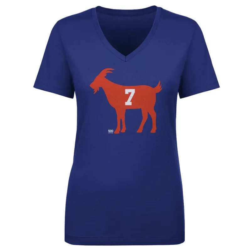 Denver Football GOAT 7 WHT sold by 500 Level
