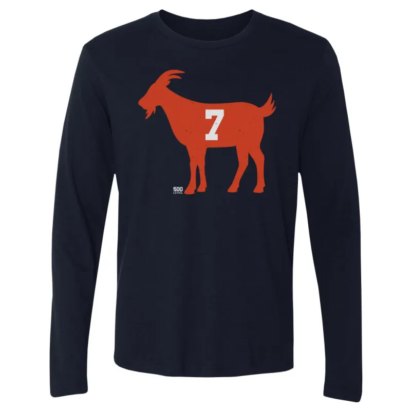 Denver Football GOAT 7 WHT sold by 500 Level
