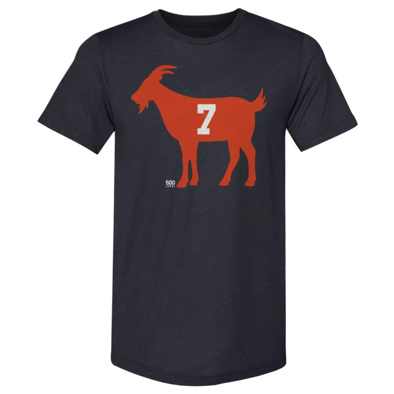 Denver Football GOAT 7 WHT sold by 500 Level