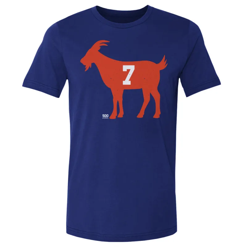 Denver Football GOAT 7 WHT sold by 500 Level