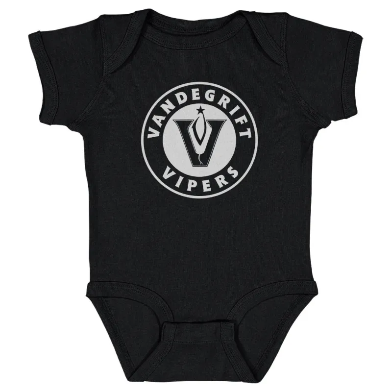 Vandegrift Vipers Logo WHT sold by 500 Level