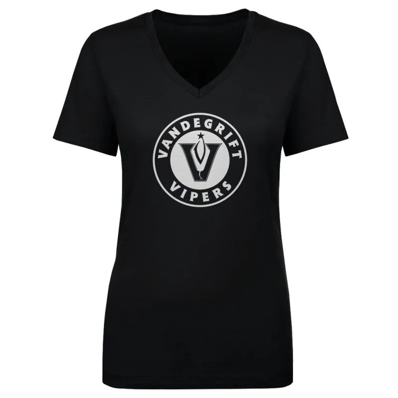 Vandegrift Vipers Logo WHT sold by 500 Level