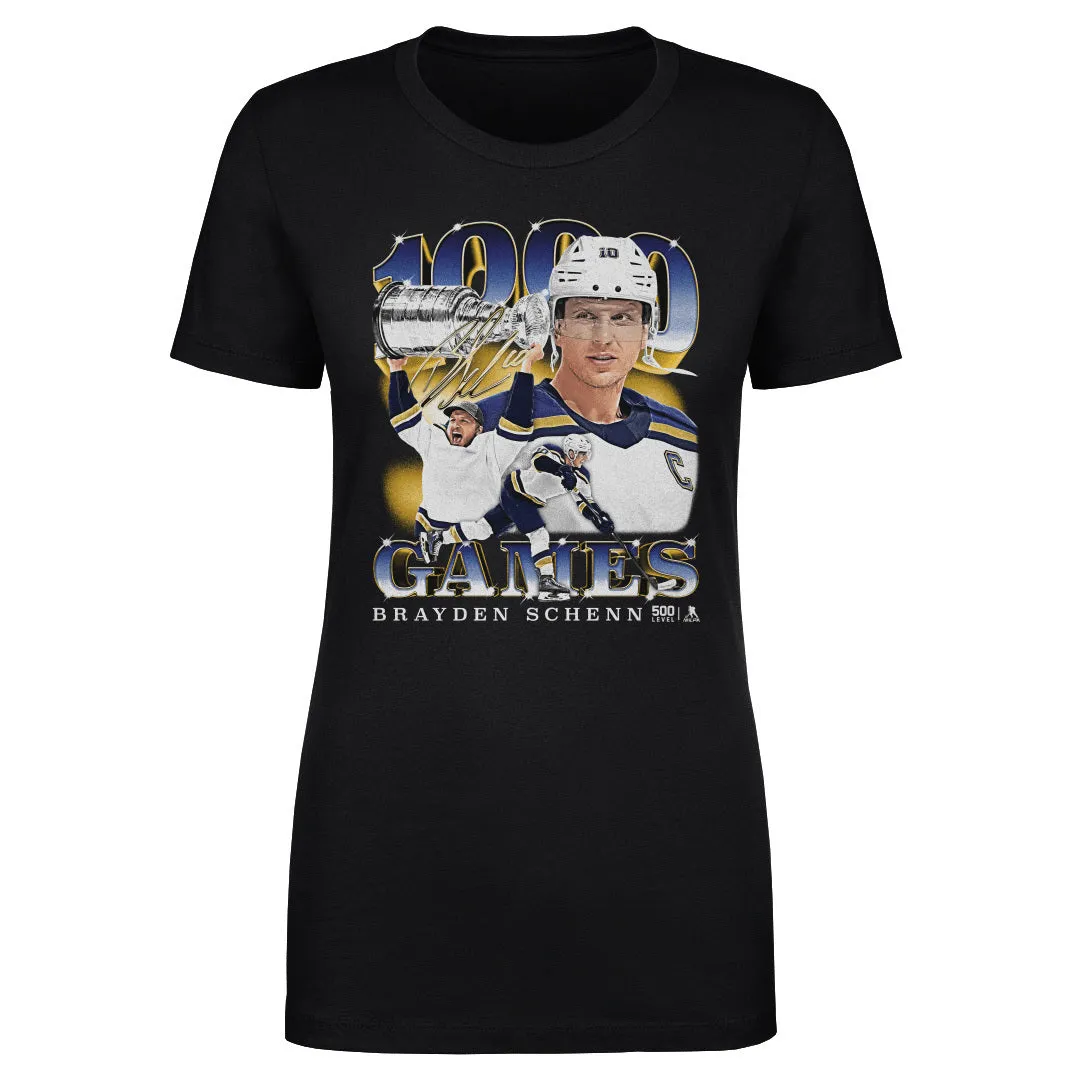 Brayden Schenn St. Louis 1000th Game Vintage WHT sold by 500 Level product image thumbnail 2