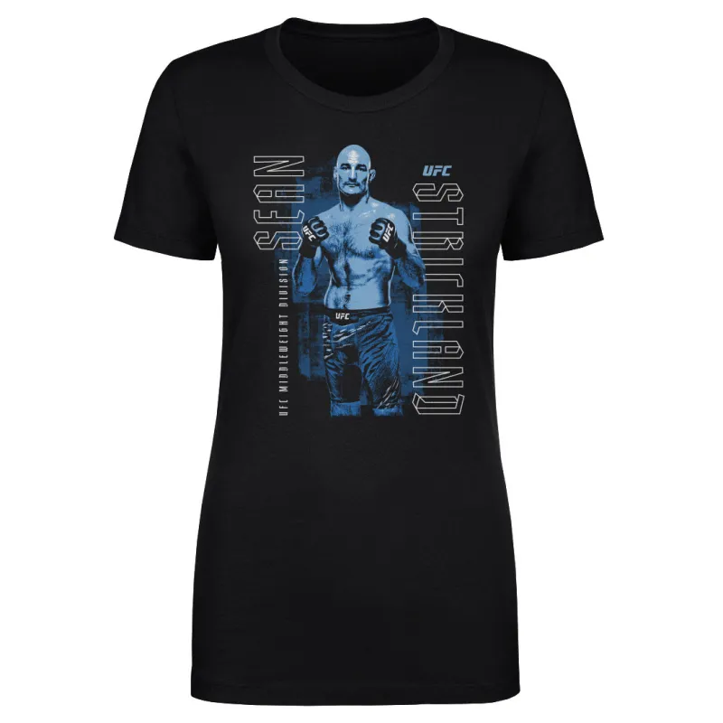 Sean Strickland Vertical Name WHT sold by 500 Level