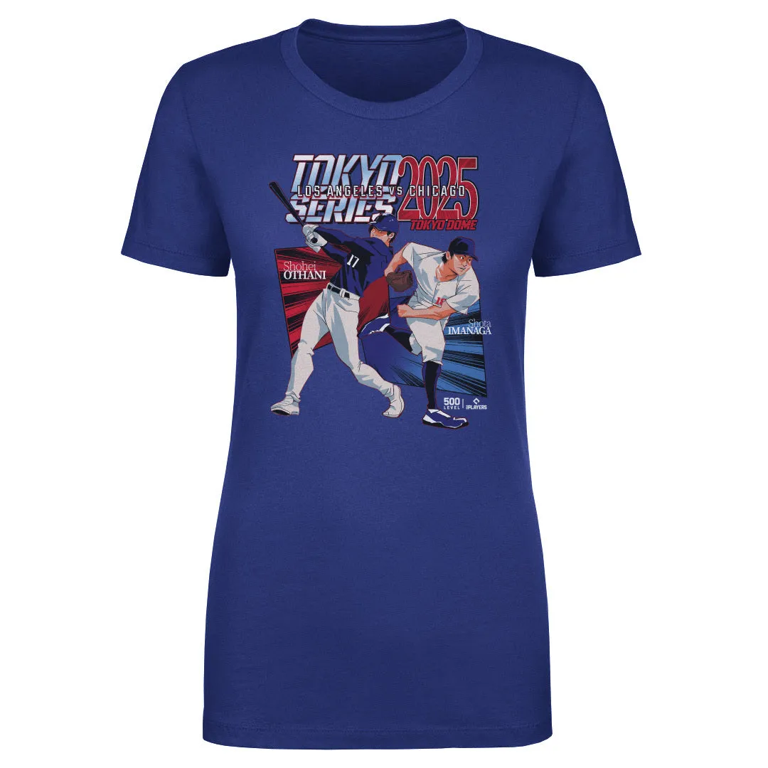 Shohei Ohtani Vs. Shota Imanaga 2025 Tokyo Series WHT sold by 500 Level