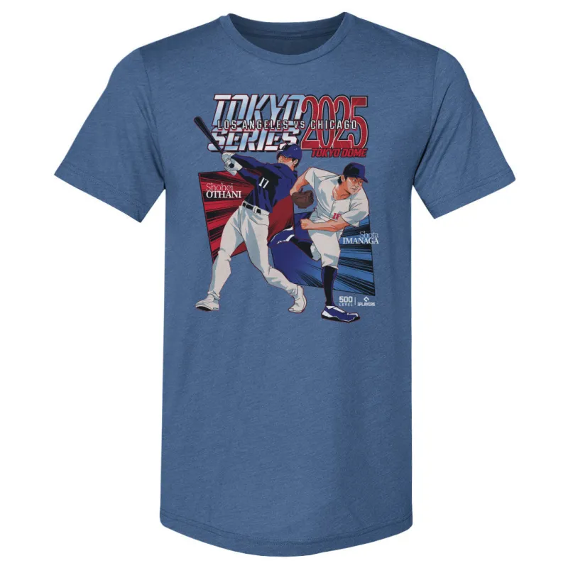 Shohei Ohtani Vs. Shota Imanaga 2025 Tokyo Series WHT sold by 500 Level