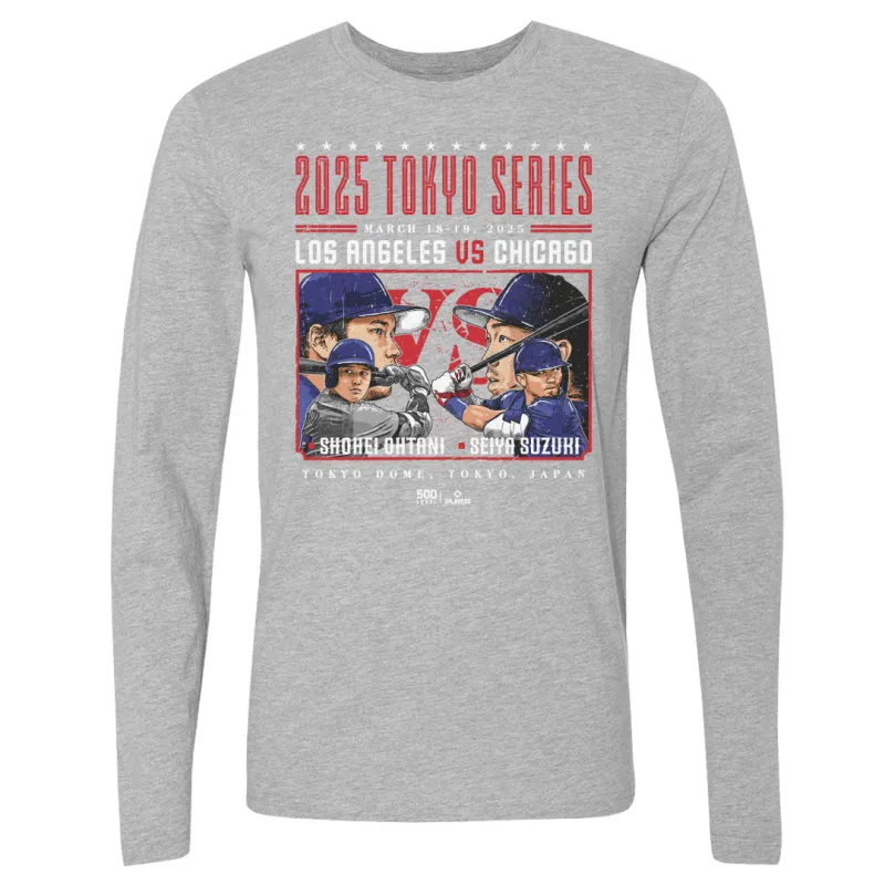Shohei Ohtani Vs. Seiya Suzuki 2025 Tokyo Series WHT sold by 500 Level