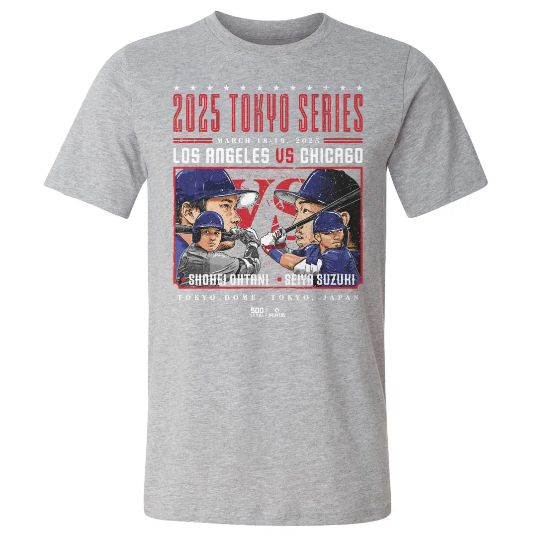 Shohei Ohtani Vs. Seiya Suzuki 2025 Tokyo Series WHT sold by 500 Level