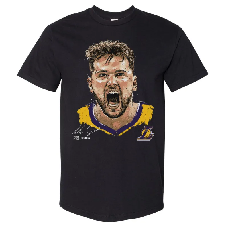 Luka Doncic Los Angeles Lakers Scream WHT sold by 500 Level