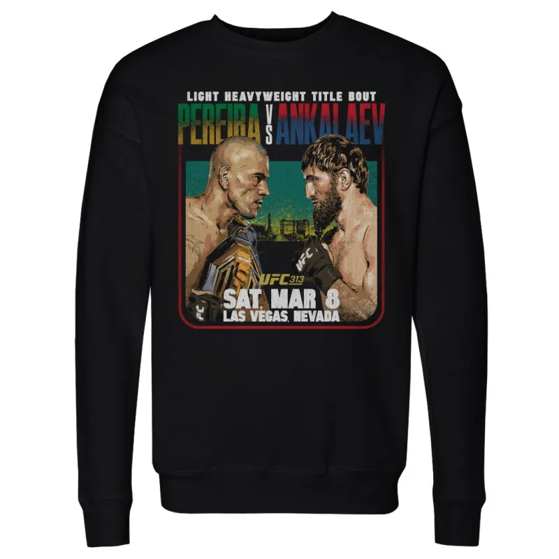 UFC 313 Alex Pereira Vs. Magomed Ankalaev WHT sold by 500 Level