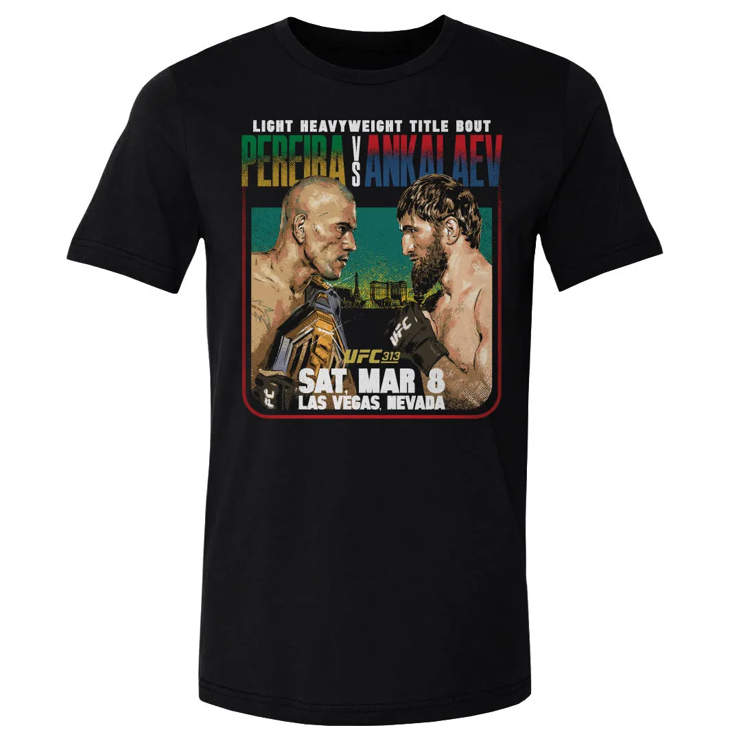 UFC 313 Alex Pereira Vs. Magomed Ankalaev WHT sold by 500 Level