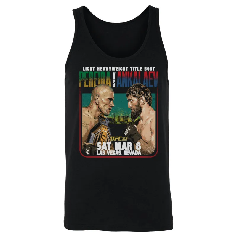 UFC 313 Alex Pereira Vs. Magomed Ankalaev WHT sold by 500 Level