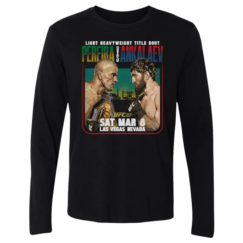 UFC 313 Alex Pereira Vs. Magomed Ankalaev WHT made by 500 Level