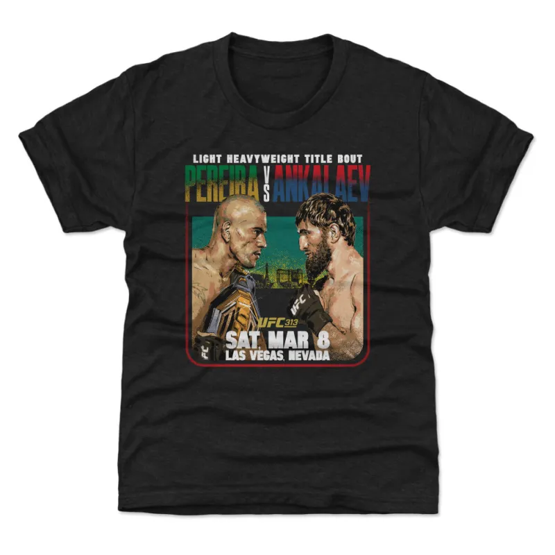 UFC 313 Alex Pereira Vs. Magomed Ankalaev WHT sold by 500 Level