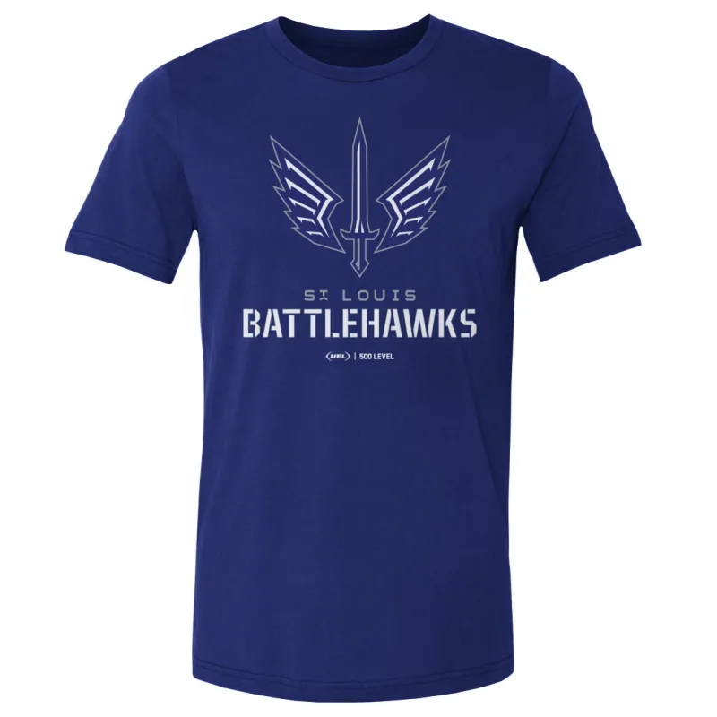 St. Louis Battlehawks Primary Logo WHT sold by 500 Level