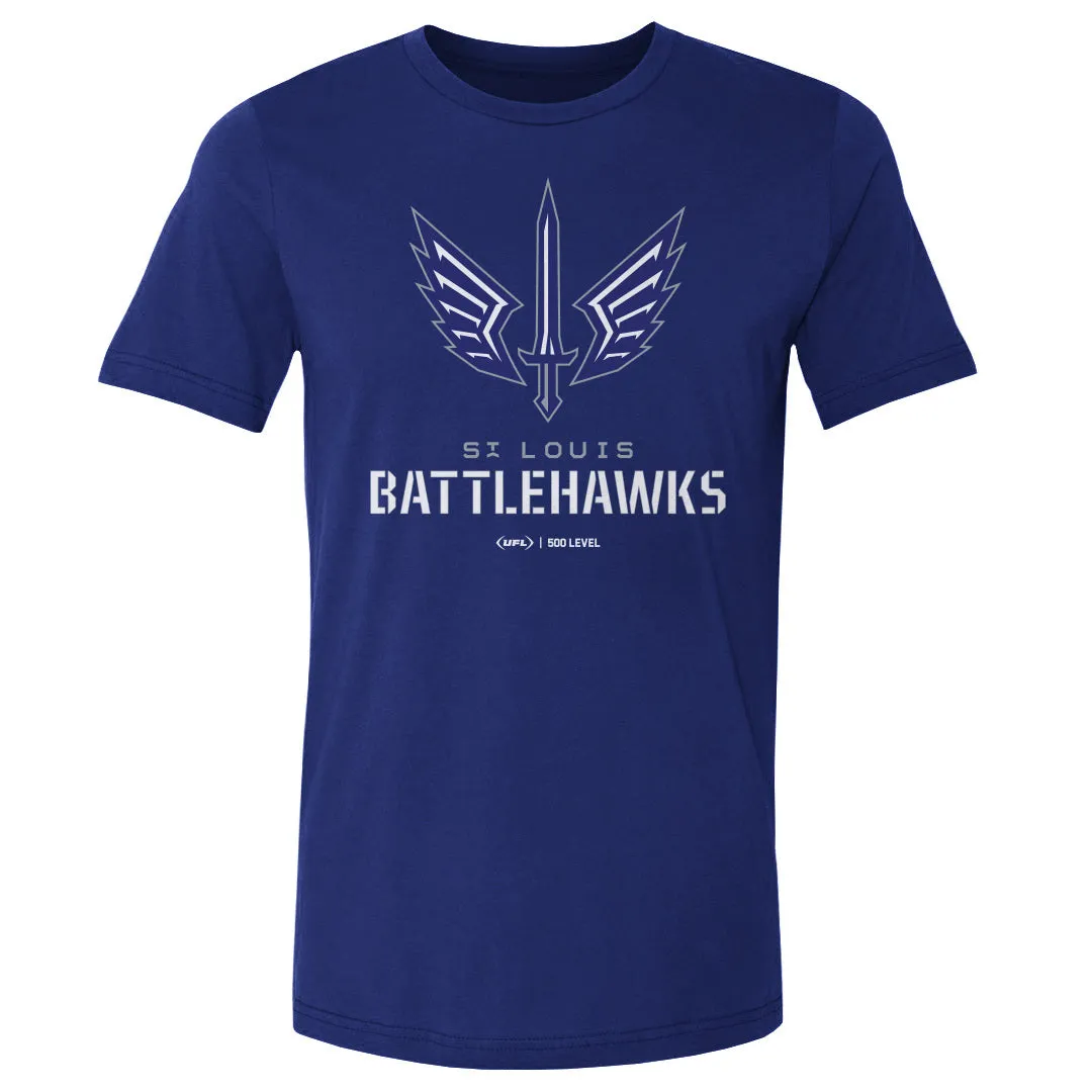 St. Louis Battlehawks Primary Logo WHT sold by 500 Level