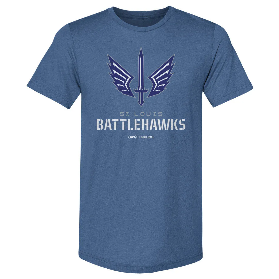 St. Louis Battlehawks Primary Logo WHT sold by 500 Level
