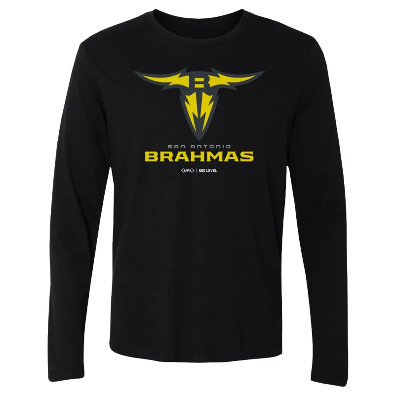 San Antonio Brahmas Primary Logo WHT sold by 500 Level